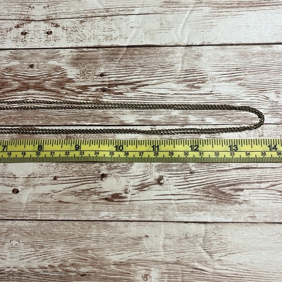 Lia Sophia Gold Toned Double Strand Chain - Picture 5 of 5